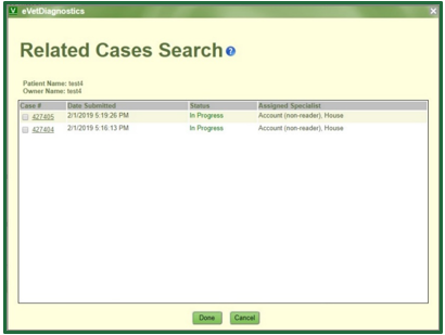 related case search